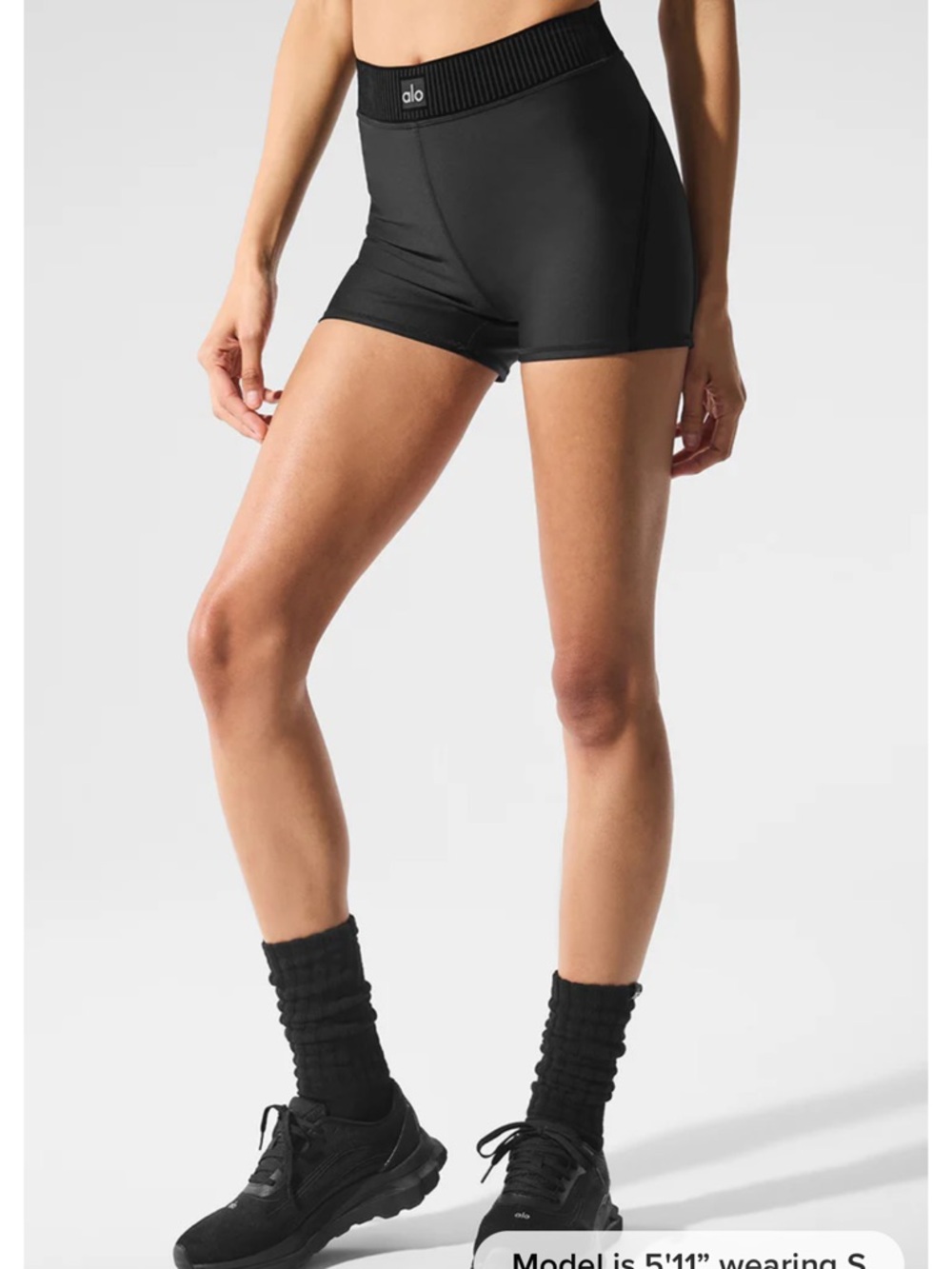 ALO Yoga High-Rise Line Up Shorts